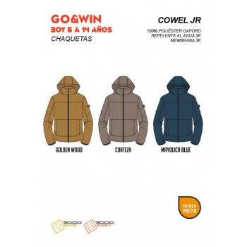 CHAQUETA NIÑO COWEL 
