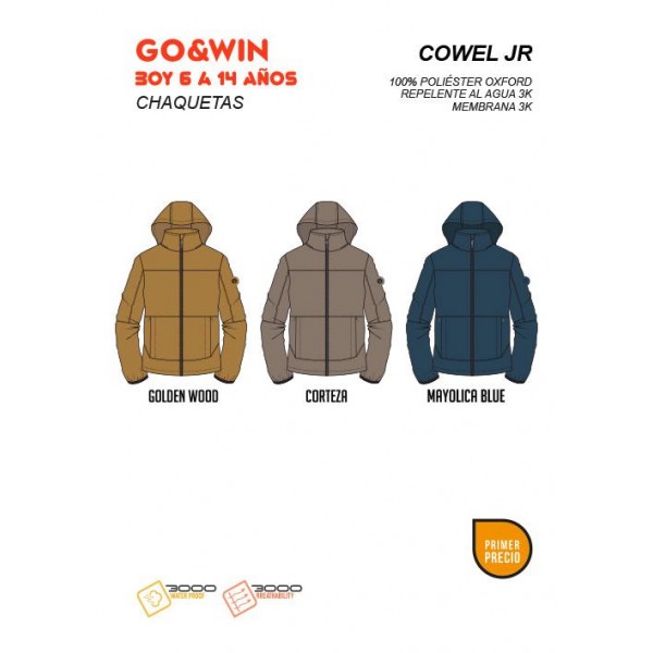 CHAQUETA NIÑO COWEL 